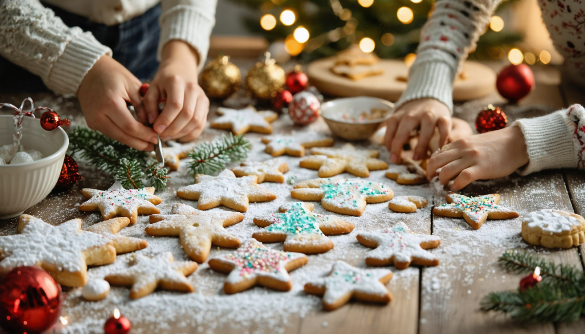 découvrez une recette ludique et gourmande de biscuits de noël à réaliser en famille. partagez un moment convivial et savoureux autour de créations sucrées parfaites pour les fêtes.