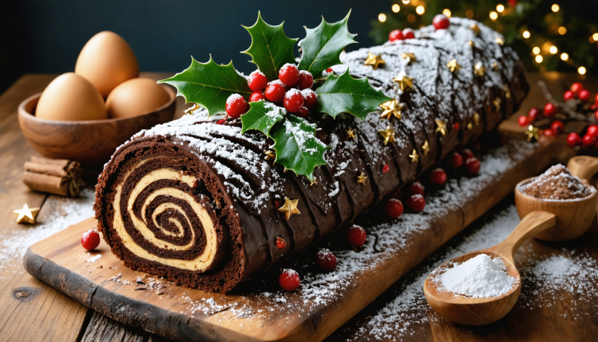 découvrez notre recette facile de bûche de noël, un dessert gourmand et festif idéal pour réussir vos fêtes en toute simplicité.
