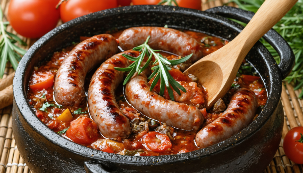 apprenez à préparer le rougail saucisse réunionnais traditionnel avec notre recette authentique, pleine de saveurs exotiques et faciles à réaliser.