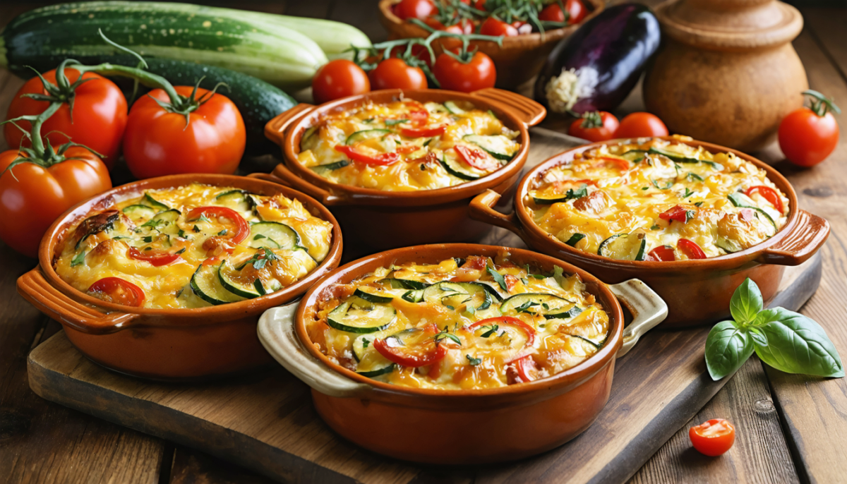 découvrez nos recettes de gratins de légumes estivaux, simples et savoureuses, parfaites pour régaler vos papilles tout en profitant des saveurs de l'été.