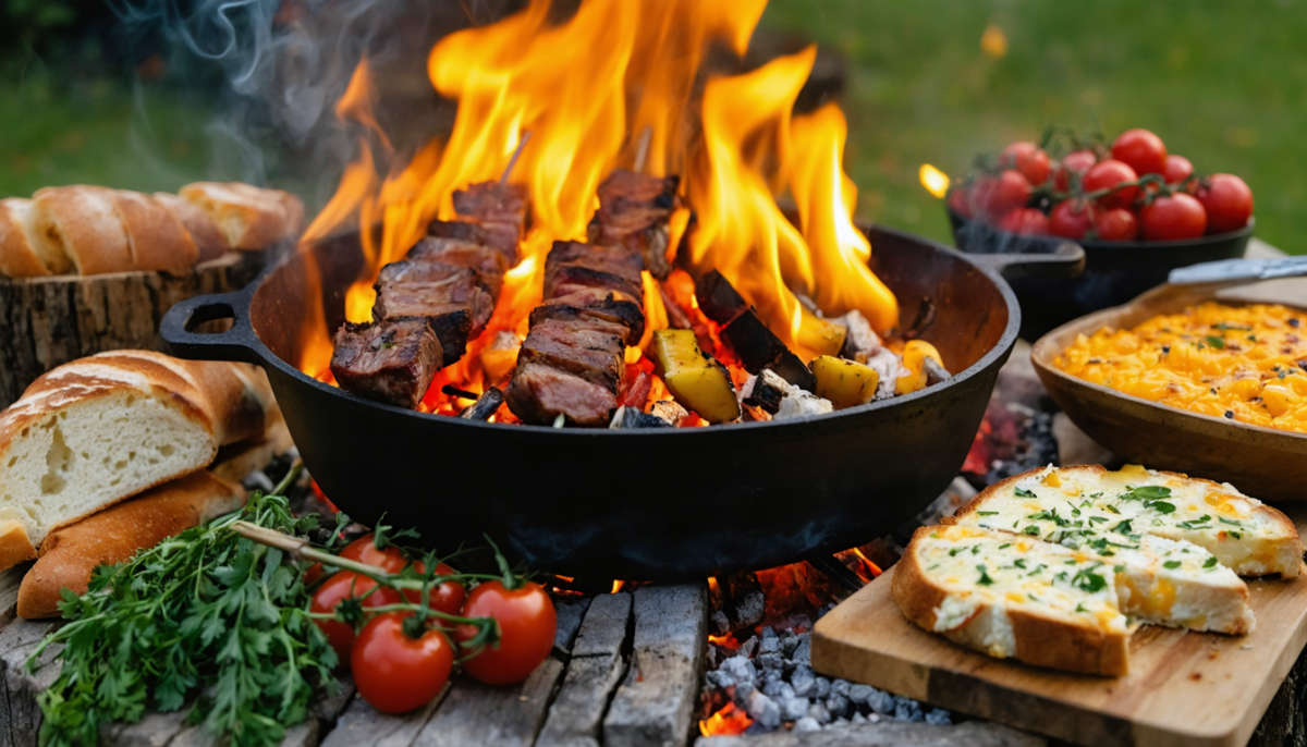 découvrez des recettes faciles et gourmandes à cuisiner au brasero pour des moments conviviaux et savoureux en plein air.