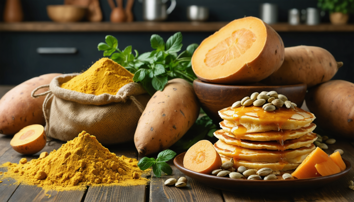 découvrez la farine de patate douce, un ingrédient naturel et nutritif, idéal pour une cuisine saine et riche en protéines. parfaite pour vos recettes innovantes et équilibrées.