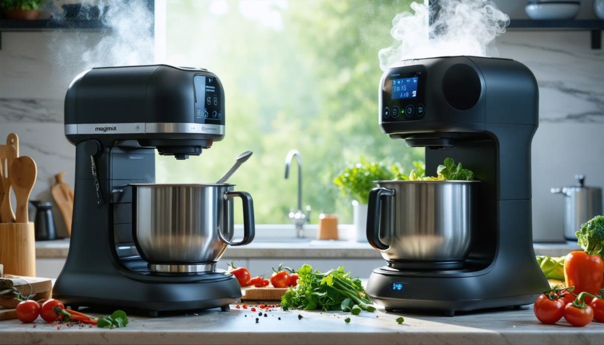 découvrez le duel au sommet entre magimix et cookéo, deux robots cuiseurs innovants. analysez leurs performances, fonctionnalités et avantages pour choisir le meilleur allié en cuisine.