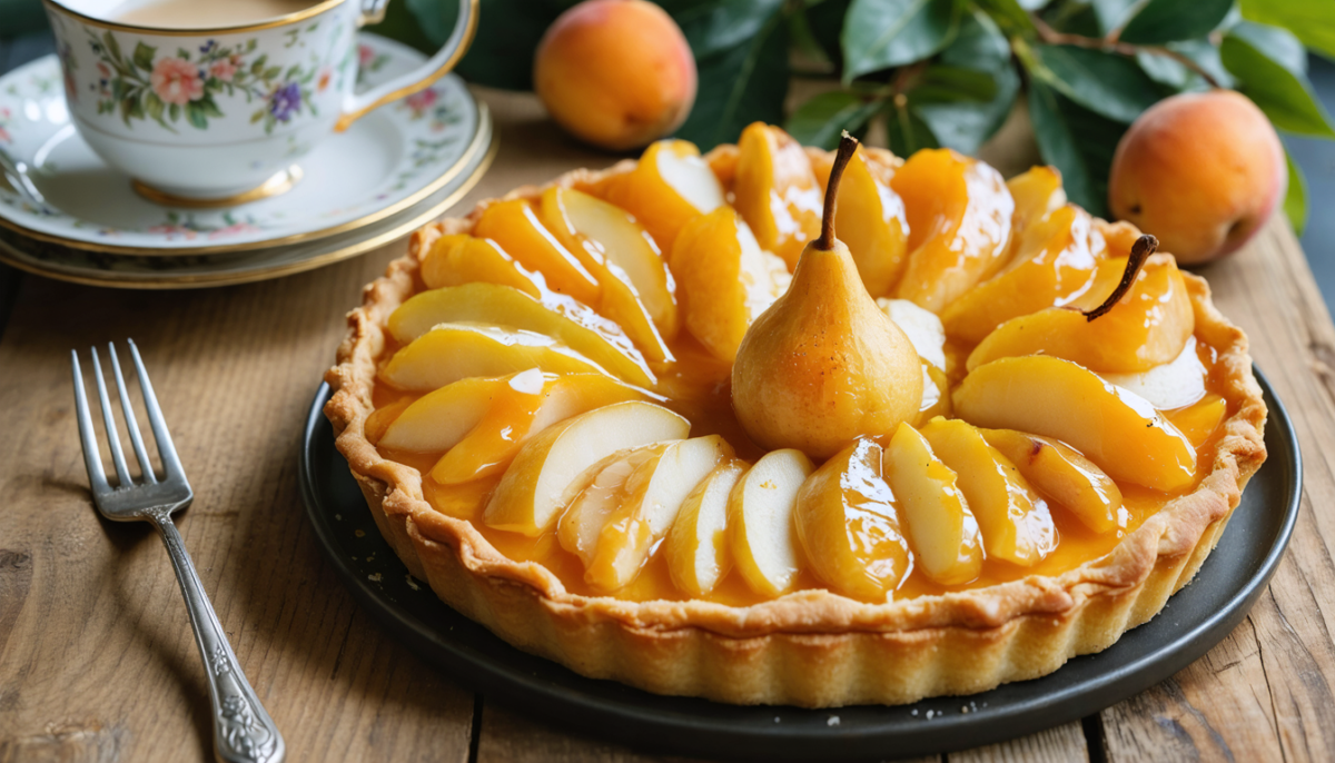 découvrez la recette authentique de la tarte bourdaloue, un dessert sucré et gourmand alliant poires et crème d'amandes pour un plaisir inoubliable.
