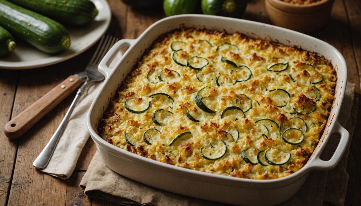 Gratin de courgettes : une recette fondante, dorée et absolument délicieuse