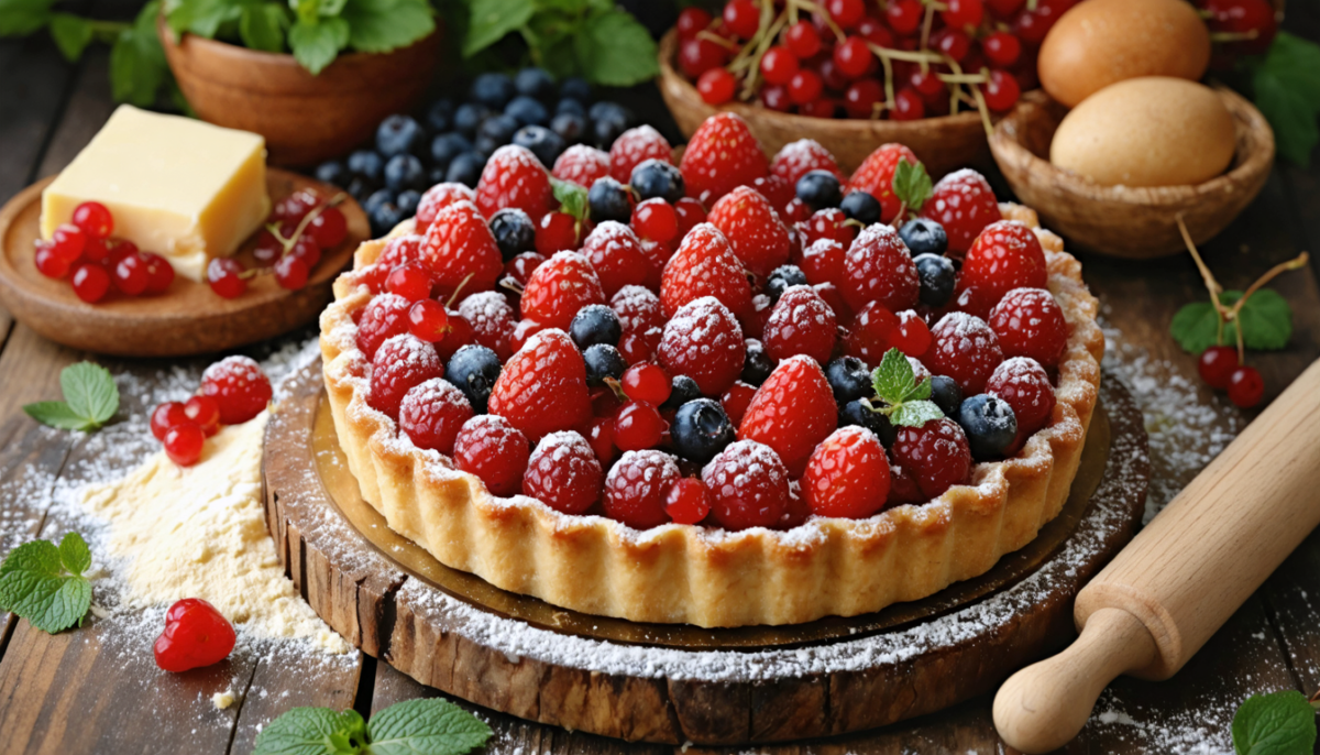découvrez comment préparer une délicieuse tarte aux fruits rouges grâce à notre recette incontournable, simple et rapide à réaliser pour régaler toute la famille.