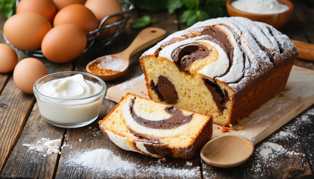 découvrez la recette facile et délicieuse du délice marbré au yaourt, un gâteau moelleux et gourmand à réaliser chez vous en toute simplicité.