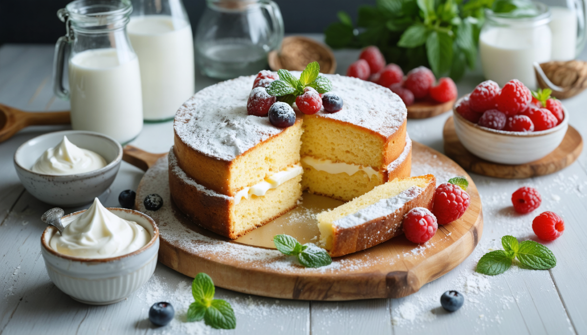 découvrez notre recette gourmande de gâteau au yaourt et mascarpone, une douceur réinventée qui ravira vos papilles à chaque bouchée.