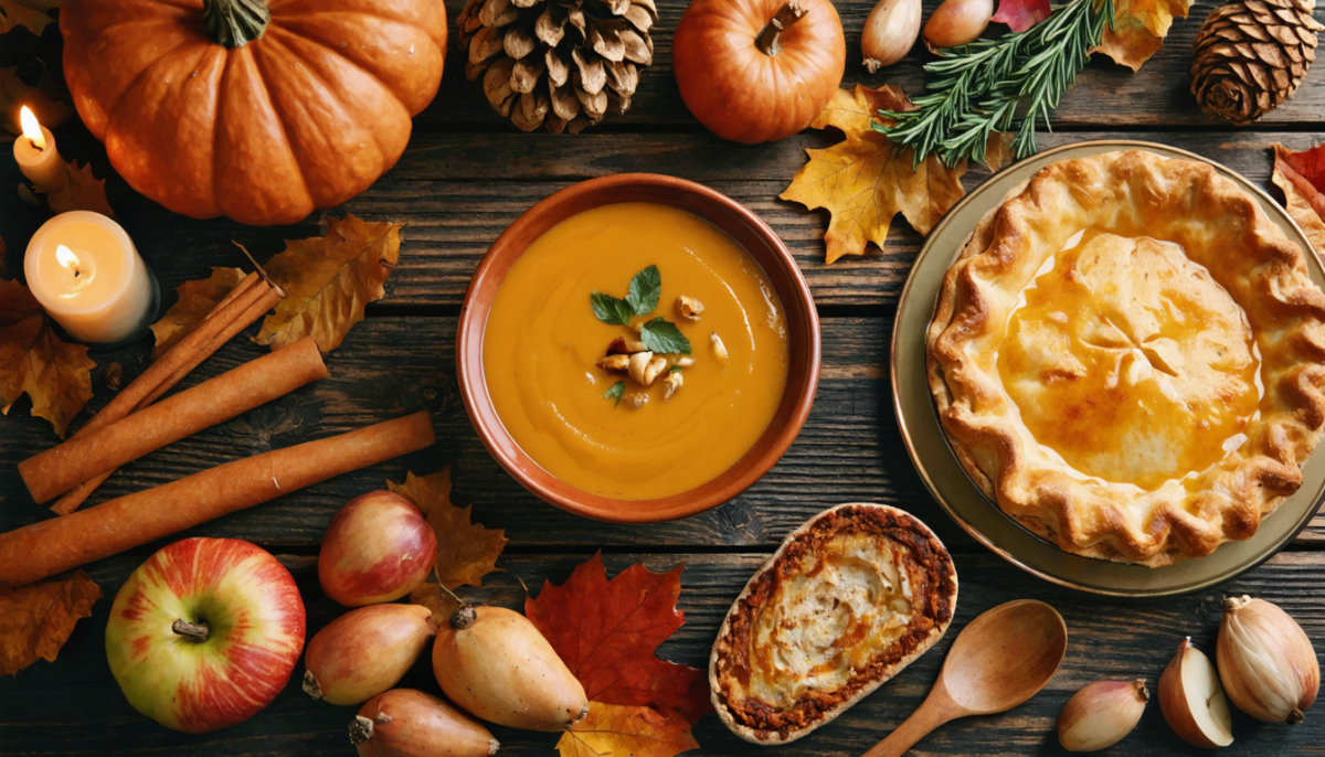 découvrez nos recettes savoureuses pour célébrer l'automne avec gourmandise. plats réconfortants et ingrédients de saison pour des moments chaleureux à partager.