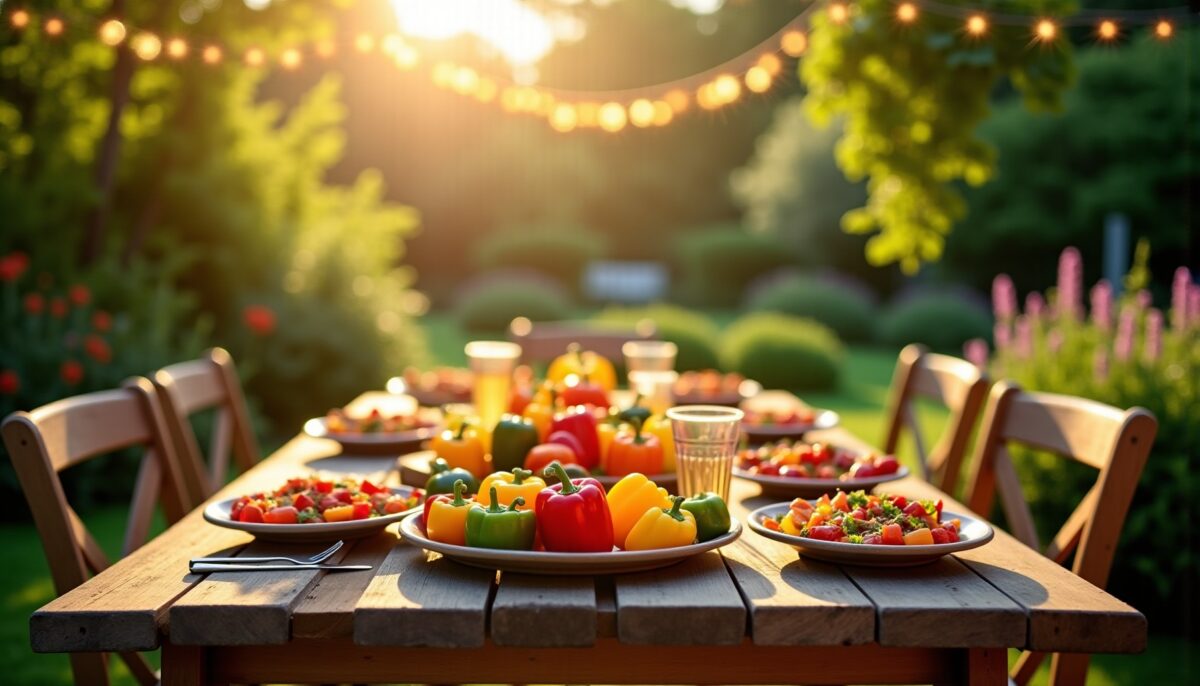 Recettes savoureuses aux poivrons pour un été haut en couleur et en gourmandise !
