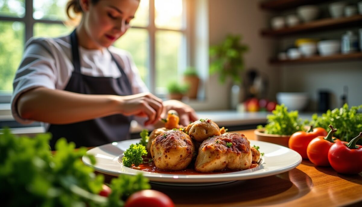 Délices savoureux : recettes incontournables à base de cuisses de poulet