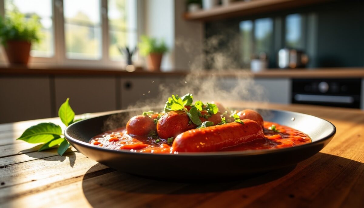 Rougail saucisse au Mr Cuisine : la recette la plus facile et savoureuse à réaliser chez soi !