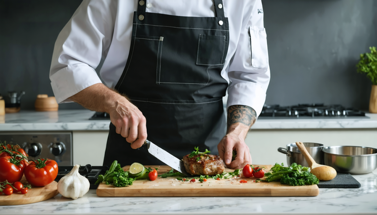découvrez nos tabliers fabriqués en france, alliant élégance et qualité pour sublimer votre art culinaire et exprimer pleinement votre expertise en cuisine.