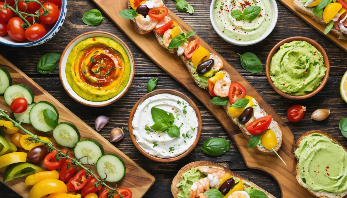 découvrez nos recettes d'apéritifs frais et savoureux, idéales pour surprendre et ravir vos papilles lors de vos moments conviviaux.