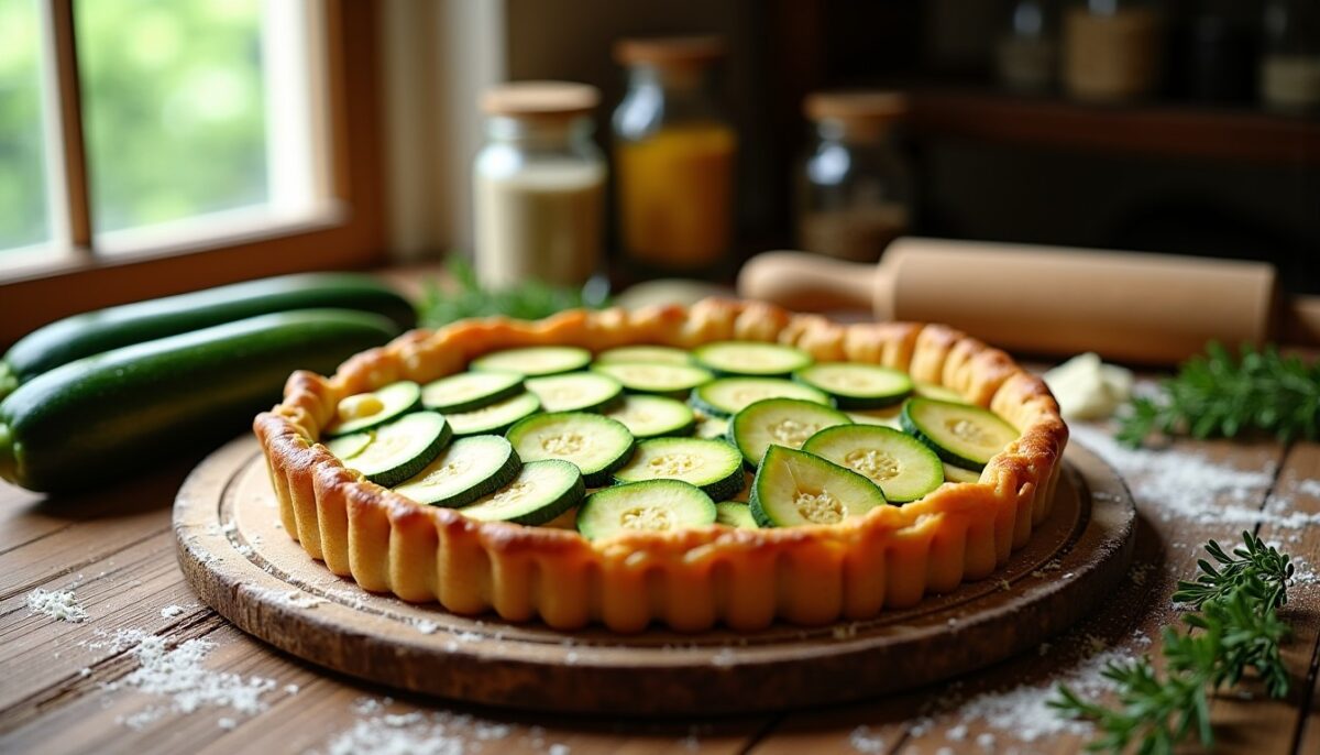 Tarte aux courgettes : la recette simple et gourmande à adopter sans tarder !