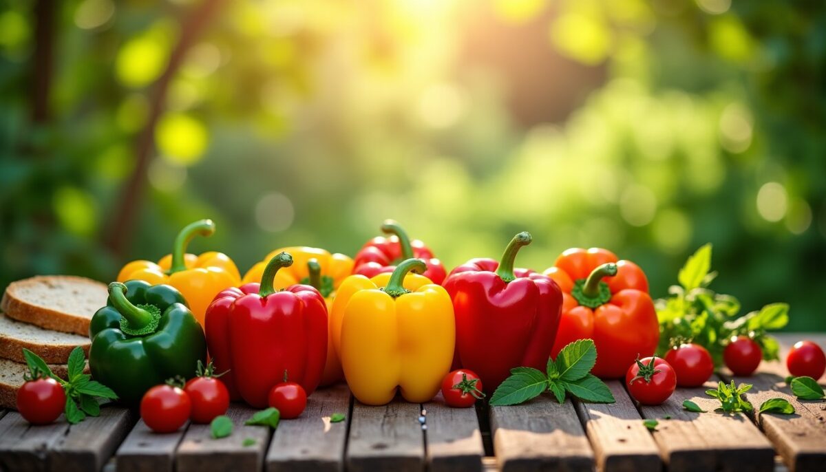 Recettes savoureuses aux poivrons pour un été plein de couleurs et de gourmandise !