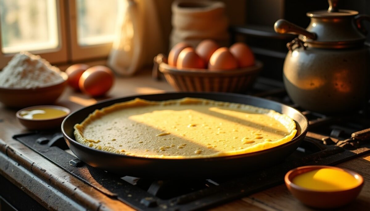 La pâte à crêpes au beurre : un mariage entre tradition et saveurs irrésistibles