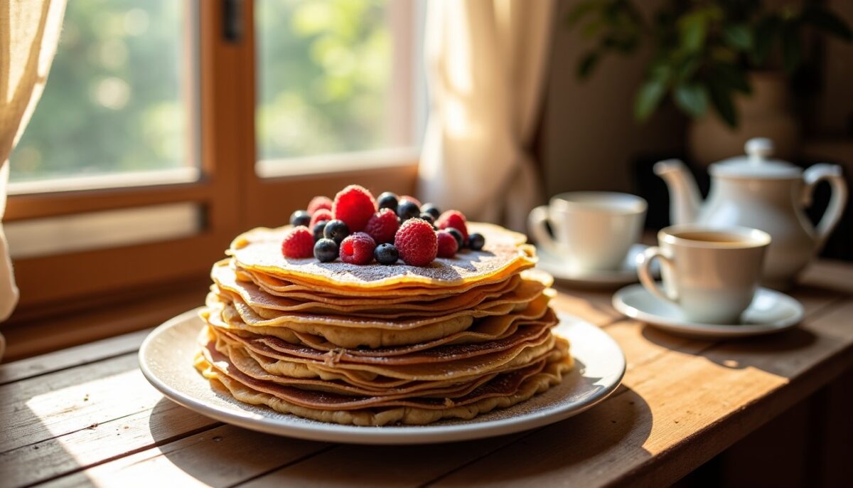 Gâteau de crêpes gourmand : la recette incontournable pour les vrais amateurs de douceur !