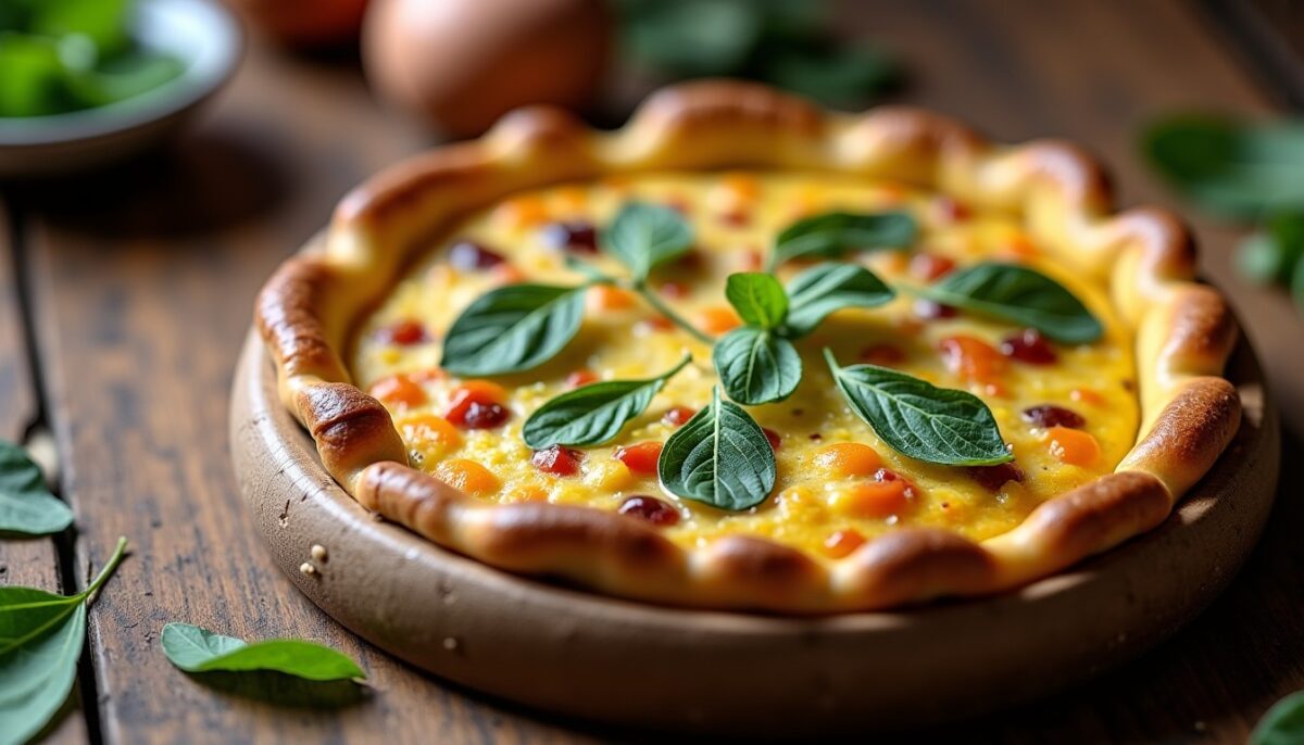 La quiche fraîcheur aux saveurs printanières des légumes de saison