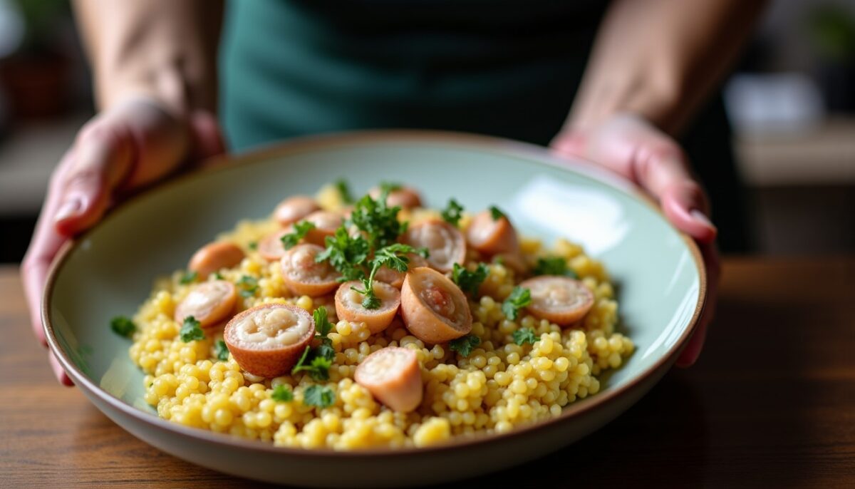 Risotto aux Saint-Jacques : une recette simple pour un plat raffiné et gourmand