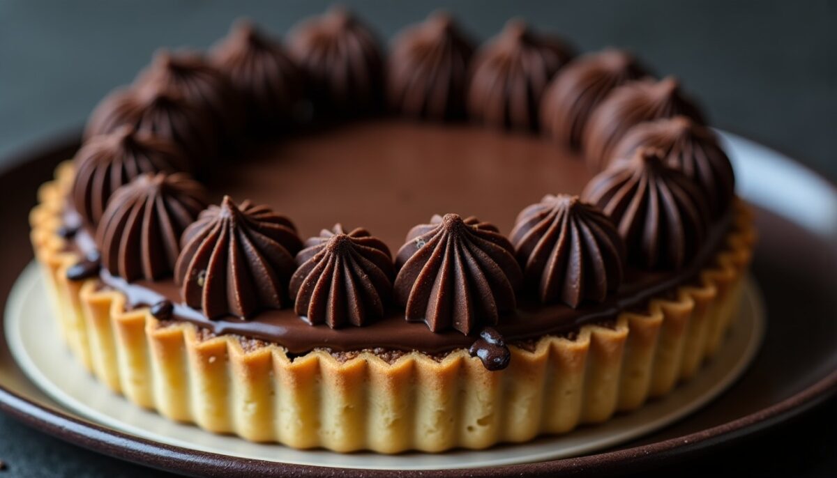 La recette irrésistible et gourmande de la tarte au chocolat noir