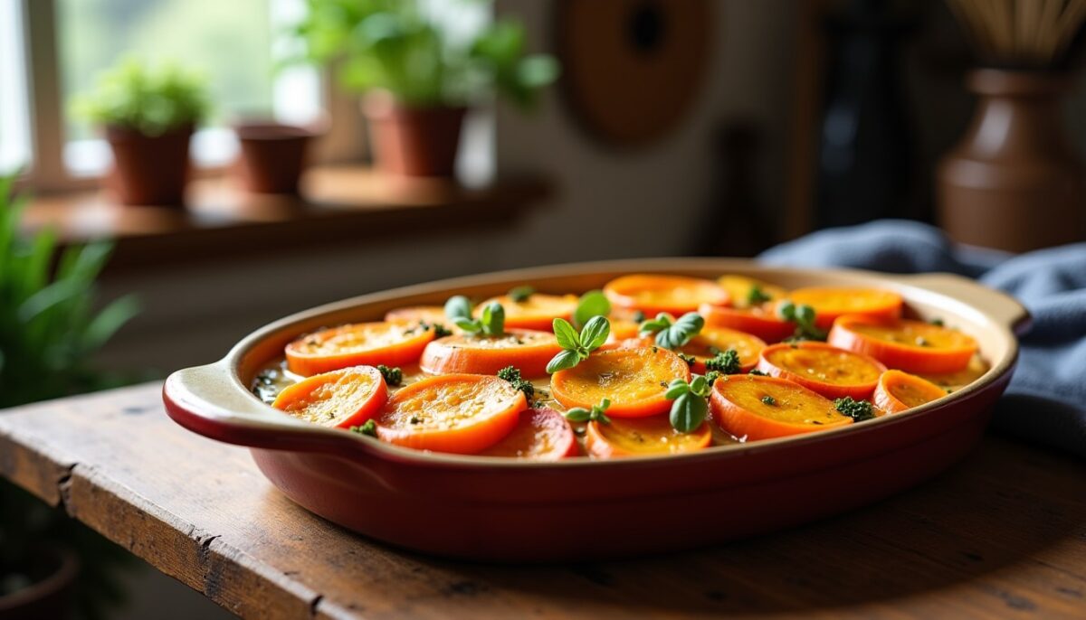 Gratin coloré aux légumes d'hiver : saveurs et chaleur au rendez-vous