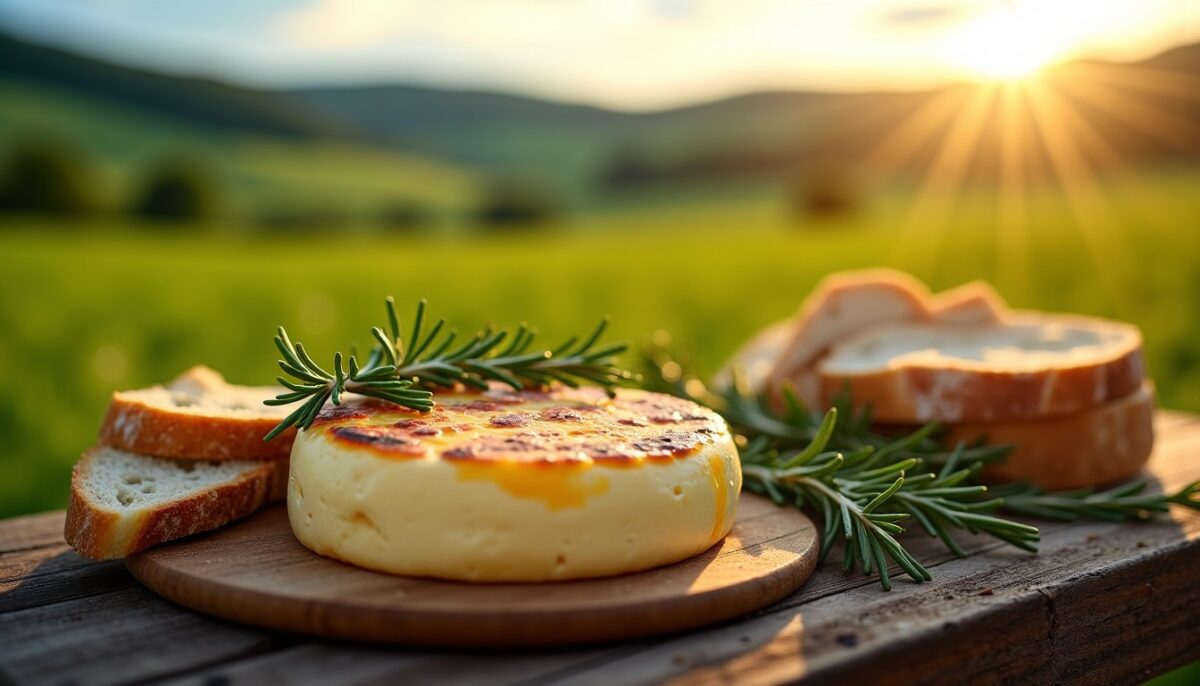 Le camembert grillé au barbecue : une recette savoureuse qui évoque l'air frais de la campagne !