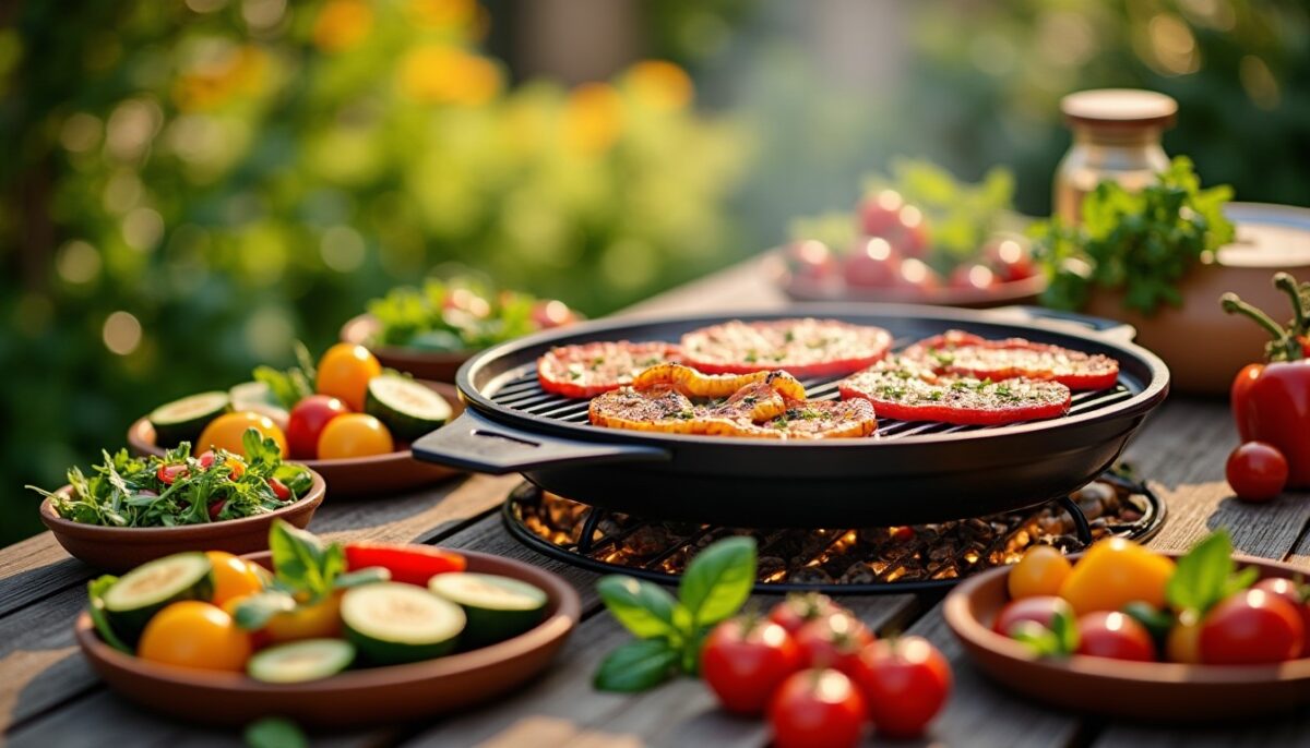 Top recettes estivales d'accompagnements savoureux pour la plancha
